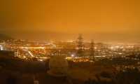 Meteo: Εντυπωσιακό timelapse βίντεο από τη μεταφορά της αφρικανικής σκόνης πάνω από την Αθήνα