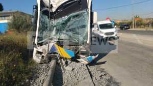 Τροχαίο με λεωφορείο του ΟΑΣΑ στα Λιόσια – Έξι τραυματίες