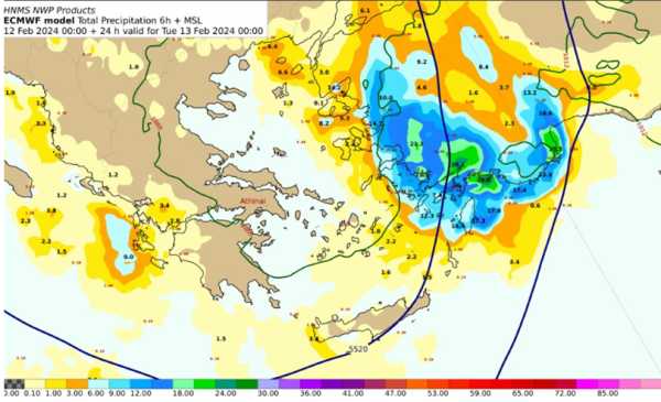 Κρήτη: Παραμένει άστατος ο καιρός με τοπικές βροχές