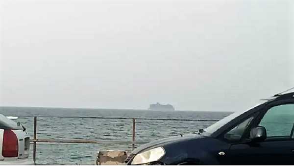 Κρουαζιερόπλοιο… “θηρίο” στα ανοιχτά των Χανίων λόγω ασθένειας επιβάτη