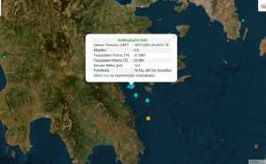 Σεισμός τώρα: 4,8 ρίχτερ στον Αργολικό Κόλπο – Αισθητός στην Αττική