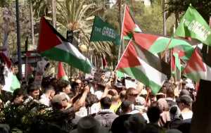 Μεγάλες διαδηλώσεις υπέρ των παλαιστίνιων σε Μελβούρνη και Σίδνεϊ