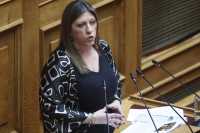 Βουλή: Ζ. Κωνσταντοπούλου για Φρ. Μπελέρη και ένταξη Κοσόβου στο Συμβούλιο της Ευρώπης