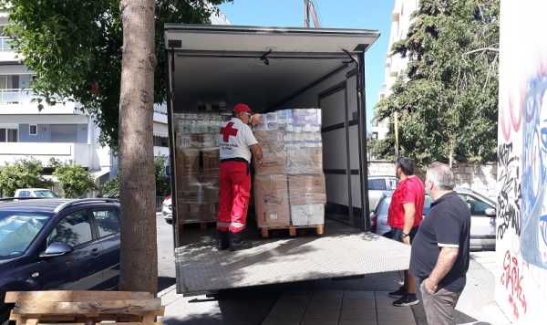 Αποστολή ανθρωπιστικής βοήθειας από το Εργατικό Κέντρο Ηρακλείου προς τους πλημμυροπαθείς της Θεσσαλίας