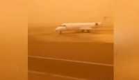 Λιβύη: Αναστολή της εναέριας κυκλοφορίαςστo ανατολικό τμήμα της χώρας λόγω ισχυρής αμμοθύελλας (video)