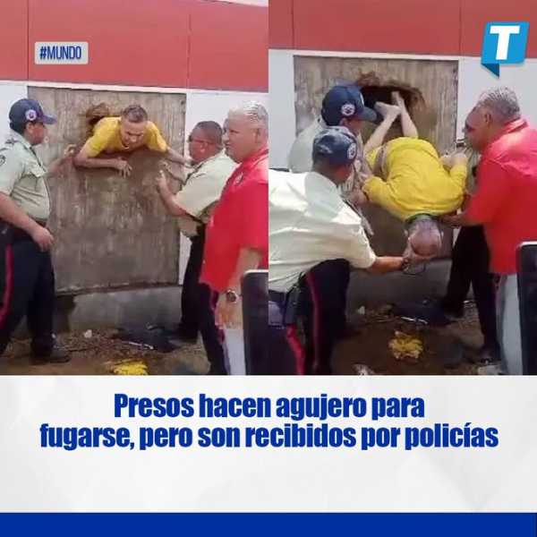 Το “χρυσό βατόμουρο” των αποδράσεων: Κρατούμενοι στη Βενεζουέλα έσκαψαν τούνελ και έπεσαν πάνω σε αστυνομικούς